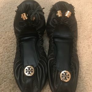 Tory Burch Reese Tassel Ballet Flats
